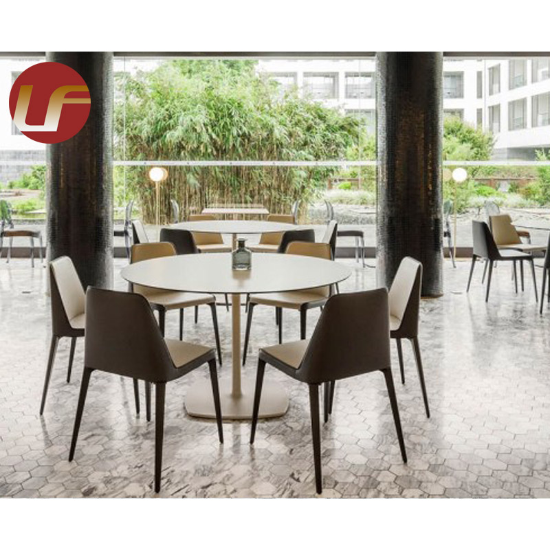 Tables de restaurant d'hôtel et cabine d'allocation des places Table de salle à manger et chaises en bois modernes Meubles de restaurant