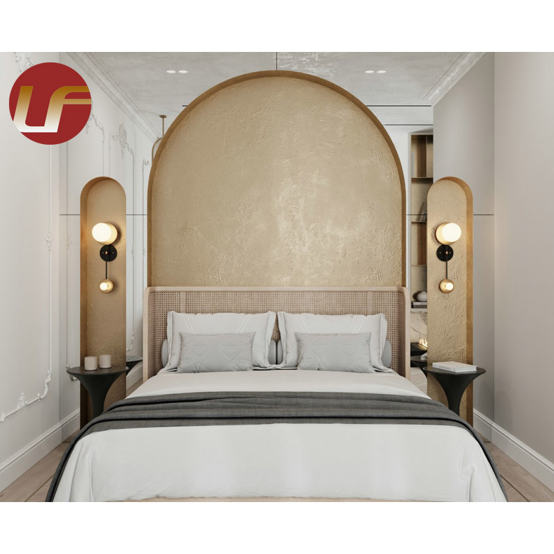 Mobilier d'hôtel moderne européen appartement Villa chambre armoire vestiaire ensemble de meubles meubles d'hôtel personnalisés 5 étoiles
