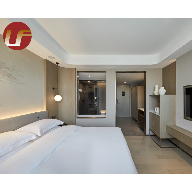 Meubles d'hôtel de luxe Dubaï, meubles de chambre à coucher d'appartement d'hôtel pour l'hôtel 5 étoiles