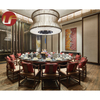 Table et chaise de meubles d'hôtel de restaurant de luxe classique chinois 5 étoiles de fabricant de bonne qualité