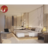 Fournisseur d'ensemble de meubles de chambre à coucher d'hôtel en bois moderne