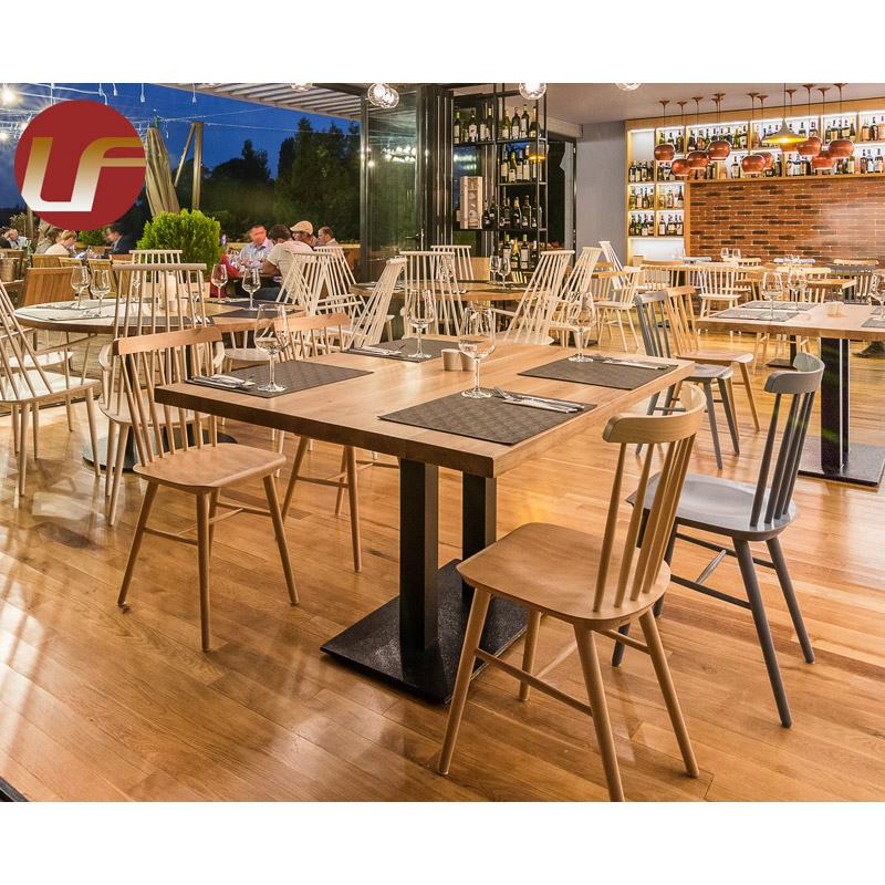 Table de chaise de dossier d'échelle de solution de meubles de restaurant de Foshan avec le jeu de sofa Comedores