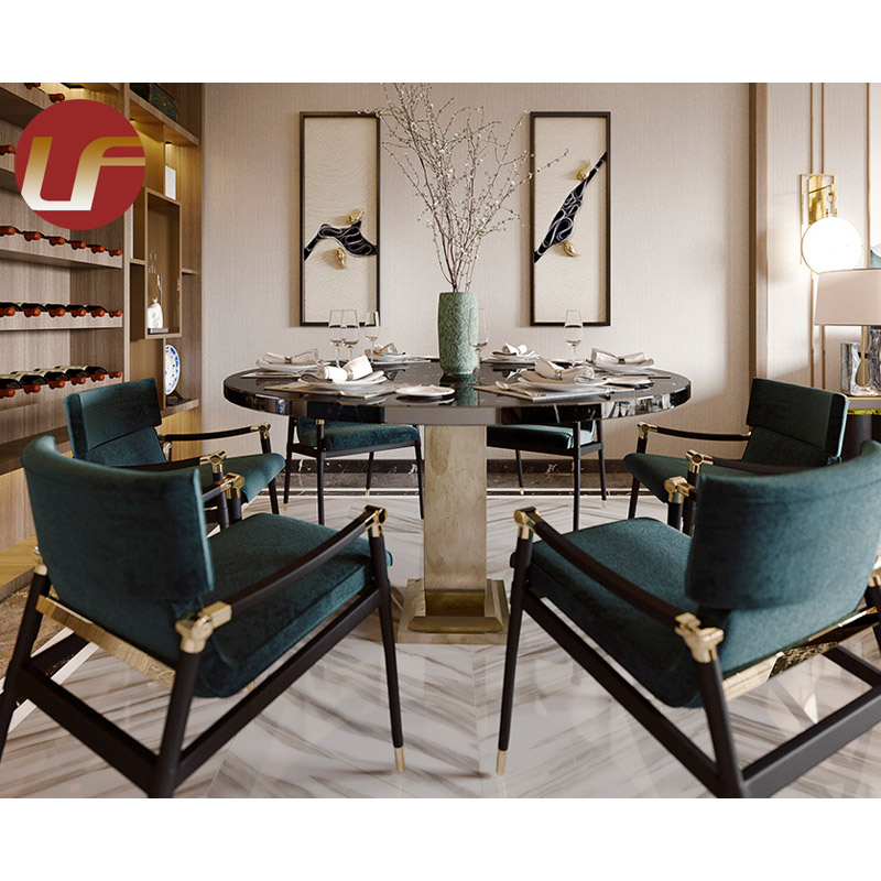Ensembles de canapé de salon de meubles de salon de canapés de luxe de qualité supérieure verte