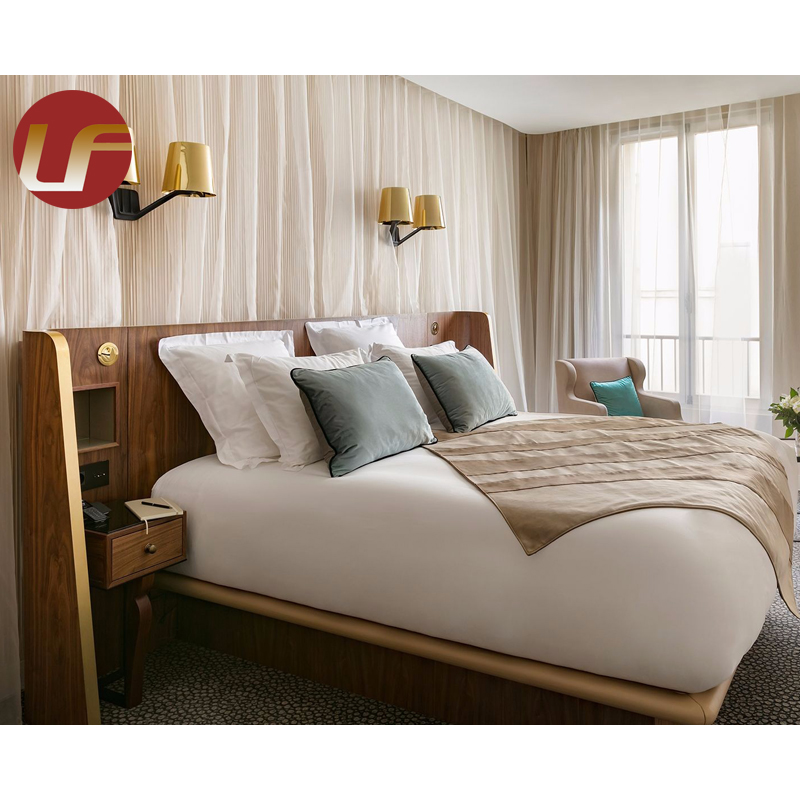 Équipements d'hôtel faits sur commande de suite de luxe moderne ensemble commercial de meubles de chambre à coucher d'hôtel de chambre à coucher de 5 étoiles
