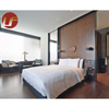 Fournisseur de meubles de marque haut de gamme en Chine ensemble de meubles de chambre à coucher d'hôtel moderne en panneau de bois personnalisé