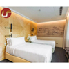 Lits d'hôtel modernes de style d'étoile réglés par meubles de chambre à coucher de luxe faits sur commande