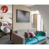 Maison préfabriquée de luxe de manière modulaire pour la chambre à coucher de la chambre à coucher de la chambre de la reine de l'hôtel